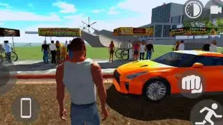 Franklin ke ghar ke bahar bahut sari dukane || Indian bike driving 3d game