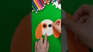 Little Dog 🐶 #tutorial #craft #papercraft #crafttutorials #dog #activities #creative #ideas #art