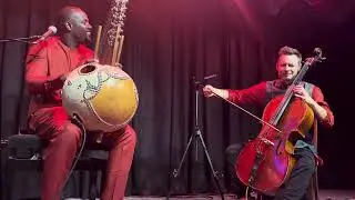 Pete Yelding Cello solo with Sura Susso (clip)