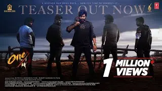 One/4 Official Movie Teaser | Venkatesh Peddapalem | Temper Vamsi | Rx 100 Karan | Bahubali Palani