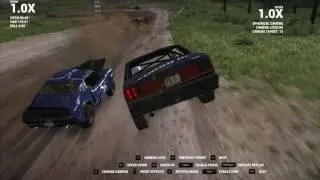 Next Car Game Wreckfest American Sedan Gravel Airborne