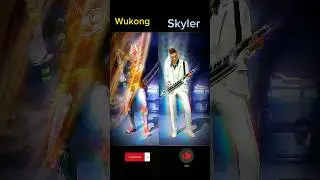 Wukong Vs Skyler 😱 Who is your Favourite character? #freefire #wukong #skyler