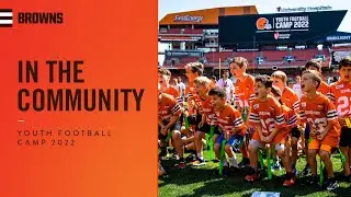 Cleveland Browns 2022 Youth Football Camp | Youth Football