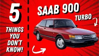 5 Things You Didn&rsquo;t Know About the Saab 900 Turbo