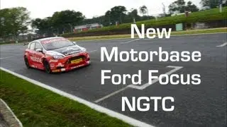 New Motorbase Ford Focus NGTC BTCC Car Testing at Brands Hatch 15/08/2012
