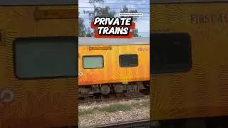 Private Trains are Back! 2025 #train #indianrailways #shorts