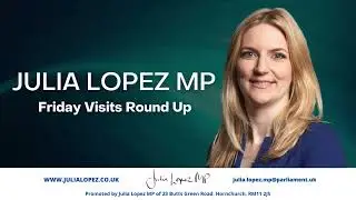 Julia Lopez MP Visits: Local School | Cricket Club | Campaign Group
