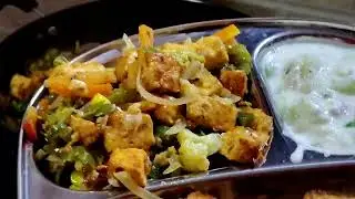 Super Healthy Mixed Veg Paneer Lunch Recipe | Broccoli Cauliflower Beans Peas Corn Cabbage Capsicum