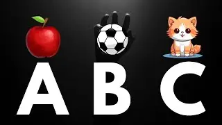 A for Apple B for Ball ABC Alphabets Learn Kids with Sound