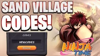 *🏜️SAND VILLAGE PT.1* НОВЫЕ ВСЕ РАБОЧИЕ КОДЫ ОБНОВЛЕНИЯ SAND VILLAGE ДЛЯ NINJA TIME! КОДЫ NINJA TIME