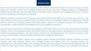 Global Electric Vehicle Fast Charging System Market (2019-2025) - Size, Share, Trend, industry