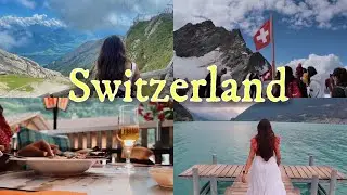 Switzerland Vlog 🇨🇭 Jungfraujoch, Pilatus, Titlis, Iseltwald + more.. #switzerlandvlog #swiss