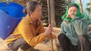 The single mother went looking for a job to earn extra money to visit her elderly grandmother.