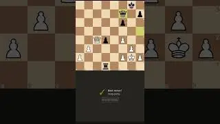 Deflection #chess #chesstactics #chesspuzzle #puzzle #tactics #chesstactics