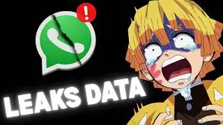 WhatsApp LEAKS DATA (Here's proof)