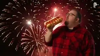 Janusz z masarni wita Nowy Rok