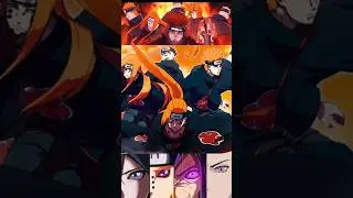 The six path techniques | Naruto Rinnegen| #shorts