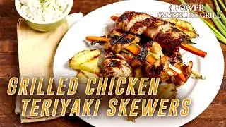 Power Smokeless Grill | Indoor Grilling Recipe for Chicken Teriyaki Skewers