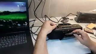 магнитола Panasonic RX-FS22 обзор и проверка.