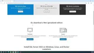 2 SQL SERVER Download