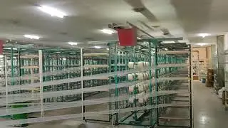 Warping on a Jumbo Weaver's Beam
