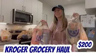 KROGER GROCERY HAUL | $200