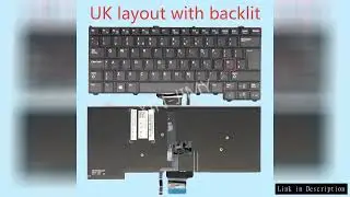 E7240 UK backlit Keyboard For DELL Latitude 12 7000 E7440 E7420 E7240 Laptop Teclado Backlit UK