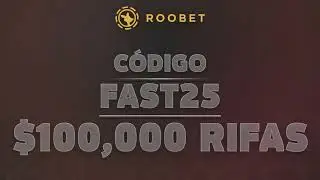 Roobet C&oacute;digo &mdash; ''FAST25'' para DROPS DE EFECTIVO GRATIS BONO en Roobet