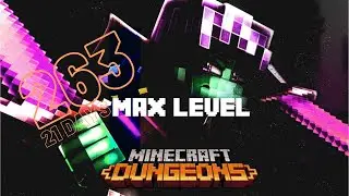 QUICKEST METHOD FOR MAX POWER LEVEL MINECARFT DUNGEONS | Level 263 In Under 40 Hours