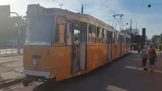 Budapest, 2-es villamos Közvágóhíd H- Boráros tér H