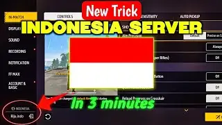Indonesia Server ki ID kaise banaye | How to Create Indonesia Server ID in Free Fire