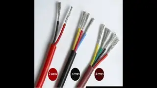 Multi core Silicone rubber cable