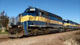 Canadian Pacific (IC&E/DM&E) Train 270 Leaves Ottumwa, Iowa
