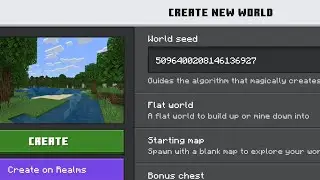Best seed for Minecraft pocket edition 1.21