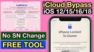 iPhone iCloud Bypass With Free Tool | iOS 12 to iOS 18 Activation Lock Bypass NO SN Change 2026 |