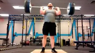 275 Power Clean And Jerk