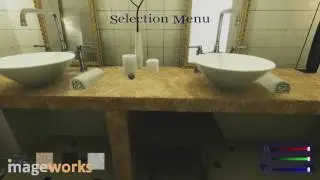 Interactive Virtual Bathroom