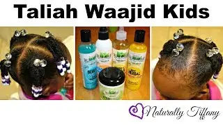 Taliah Waajid Kids on Type 4B/4C Hair! | Beads & Twists!