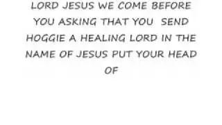 GYPSY PRAYER FOR HOGGIE!!!