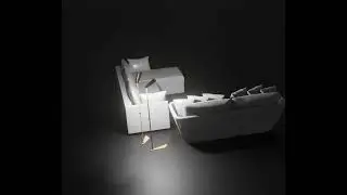 Relaxing Sofa Scene