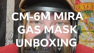 CM-6M Mira Safety Gas Mask Unboxing