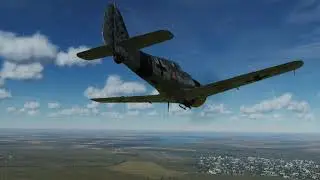 DCS FW 190 A-8 familiarization - Wurger first try landing.