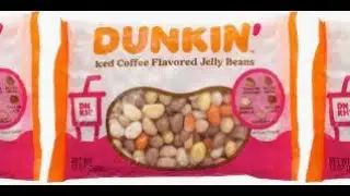 Today we are reviewing the Dunkin' Donuts Iced Coffee Jelly Beans.