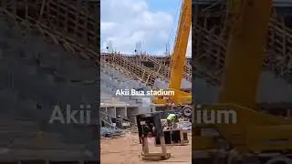 Akii Bua Olympic stadium update, 50%done. #akiibua #construction #building #football #lira #Ball