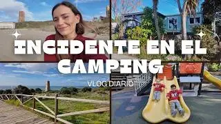 TENGO un INCIDENTE en el CAMPING 😥 NO ME SIENTA BIEN VIAJAR 😵‍💫 ÉSTO le da MIEDO 😨 #vlogdiario