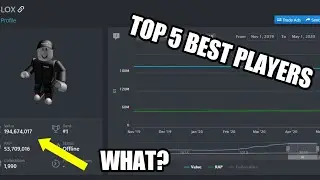 Top 5 best roblox players!
