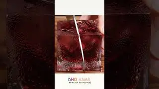 [K-cocktail] Gangnam Negroni (Ver.2) | Stir & Glow ASMR 🍊💮