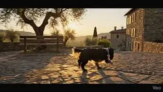 A Calm Walk Through Tuscany at Sunset 🌿