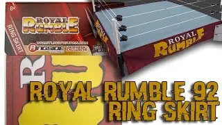 WWE FIGURE INSIDER: WWE Ring Skirt (Royal Rumble 1992)