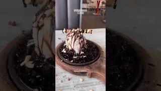 Hot Sizzer Brownie | Surat Street food | Indian Street food #clickmeyaar #indianstreetfood